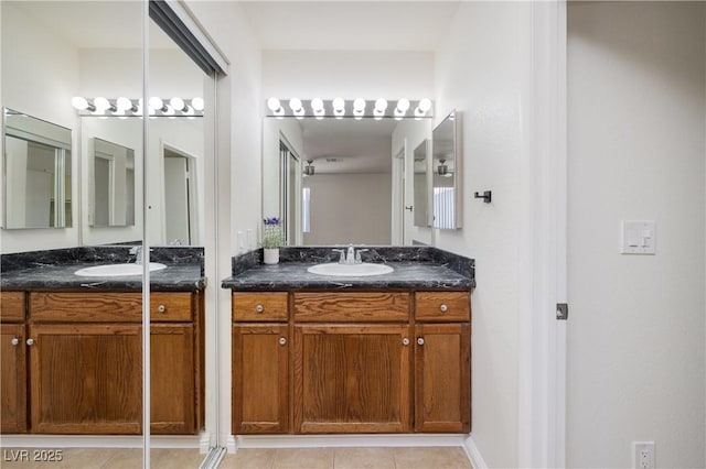 3972 Tirana Way, Las Vegas, NV 89103 - full bath featuring vanity and tile patterned floors