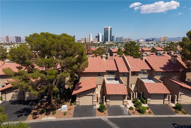 3972 Tirana Way, Las Vegas, NV 89103 - aerial view of city skyline