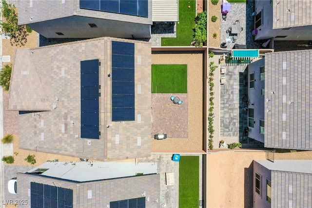 10435 Rose Palisade St, Las Vegas, NV 89141 - aerial view of property and surrounding area