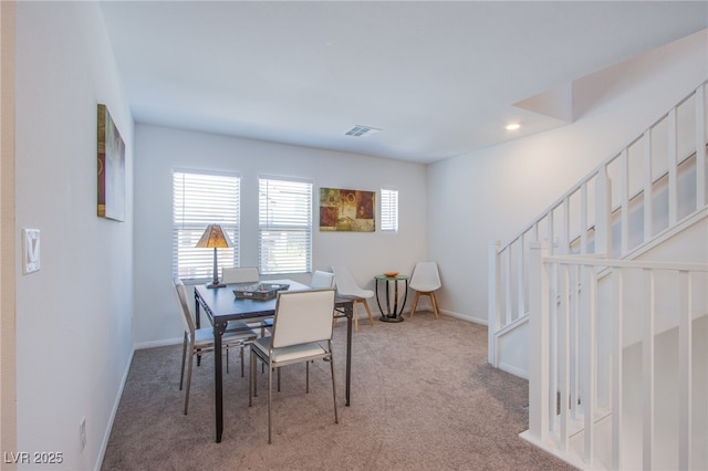 10435 Rose Palisade St, Las Vegas, NV 89141 - dining area featuring light colored carpet and recessed lighting