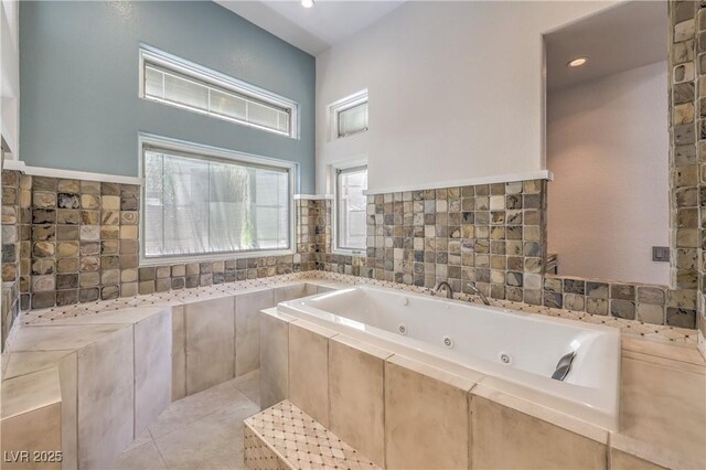 2017 Slow Wind St, Las Vegas, NV 89134 - bathroom featuring a whirlpool tub
