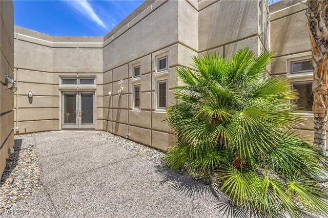 2017 Slow Wind St, Las Vegas, NV 89134 - view of patio / terrace featuring french doors