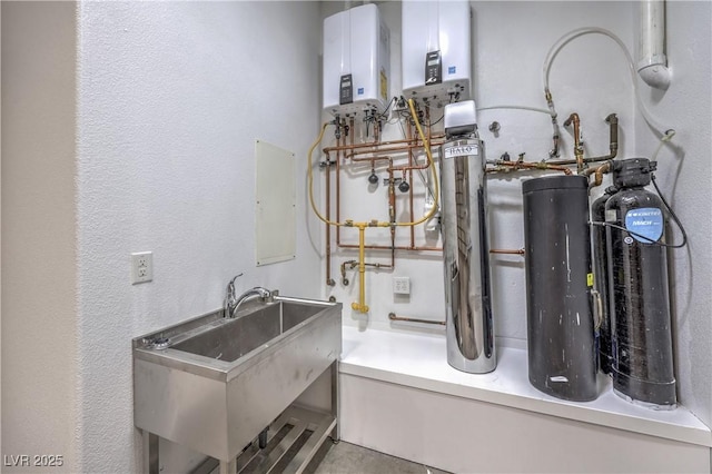 2017 Slow Wind St, Las Vegas, NV 89134 - utilities with tankless water heater