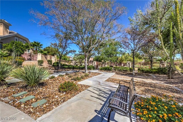 2017 Slow Wind St, Las Vegas, NV 89134 - view of yard