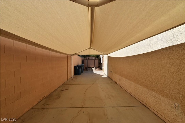 7250 Birkland Ct, Las Vegas, NV 89117 - view of patio / terrace featuring a shed