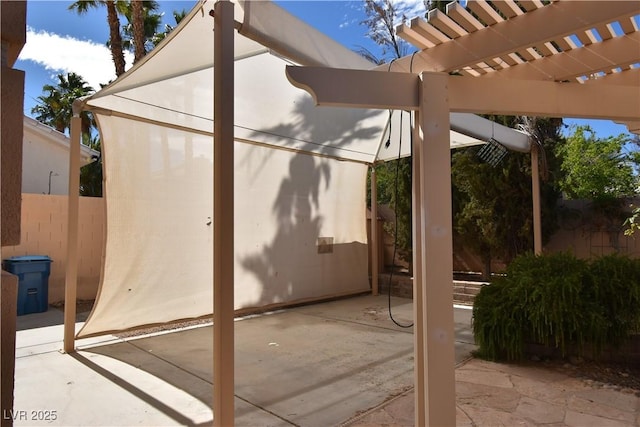 7250 Birkland Ct, Las Vegas, NV 89117 - view of patio / terrace with a pergola