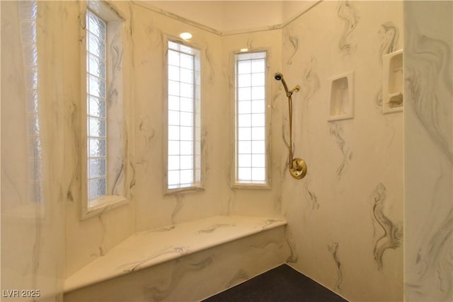 7250 Birkland Ct, Las Vegas, NV 89117 - full bath featuring a marble finish shower