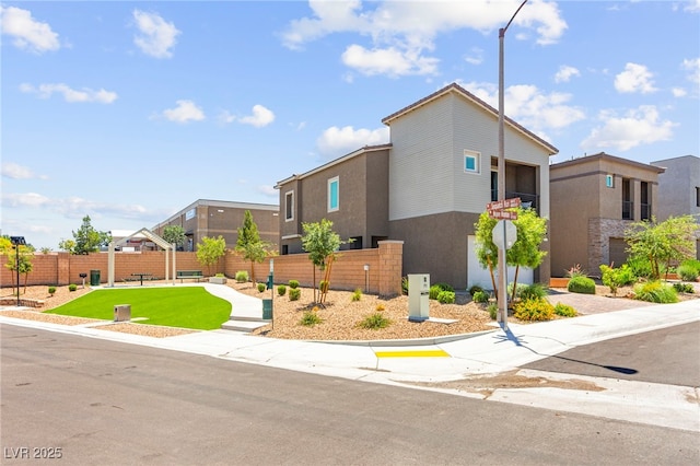 9743 Mojave Mountain St, Las Vegas, NV 89166 - contemporary home featuring stucco siding