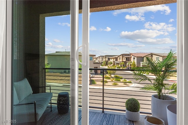 9743 Mojave Mountain St, Las Vegas, NV 89166 - balcony with a residential view