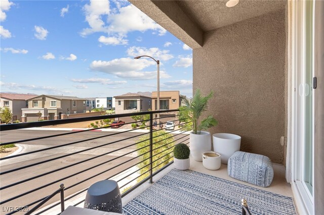 9743 Mojave Mountain St, Las Vegas, NV 89166 - balcony with a residential view