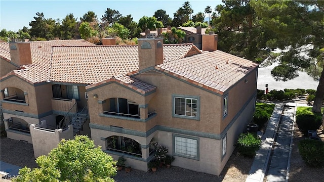 220 Mission Catalina Ln Unit 208, Las Vegas, NV 89107 - aerial view of property and surrounding area