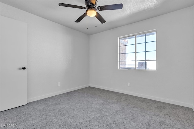 220 Mission Catalina Ln Unit 208, Las Vegas, NV 89107 - carpeted spare room featuring baseboards and a ceiling fan