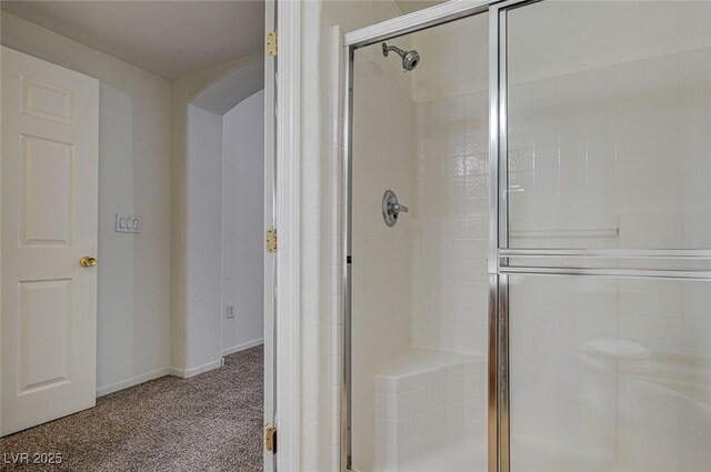 6160 Rumrill St Unit 202, Las Vegas, NV 89113 - full bath featuring a stall shower