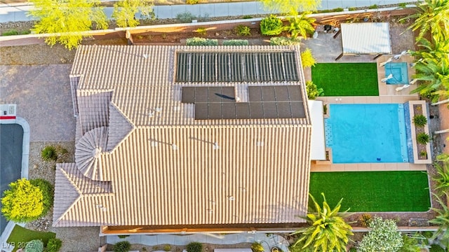 9685 Stonily Ln, Las Vegas, NV 89178 - view of subject property featuring a pool area