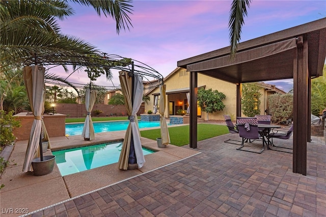 9685 Stonily Ln, Las Vegas, NV 89178 - swimming pool with a patio