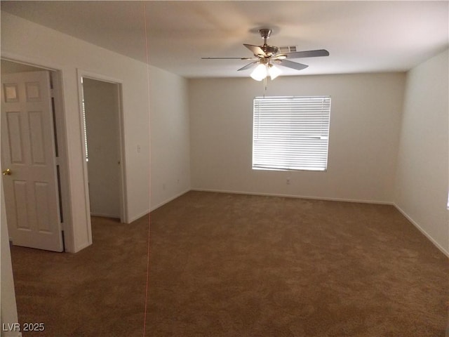 1018 Sun Poppy Ave, Las Vegas, NV 89123 - spare room with carpet floors and ceiling fan