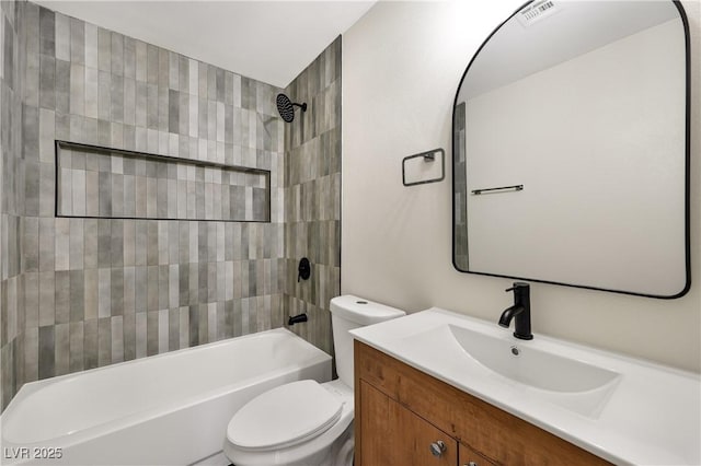 5004 Celebrity Cir, Las Vegas, NV 89119 - bathroom with vanity and tub / shower combination