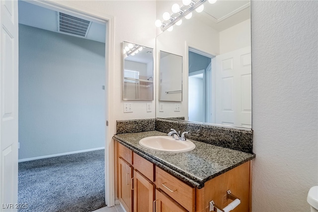 5282 Monterey Park Cir, Las Vegas, NV 89146 - bathroom with vanity and toilet
