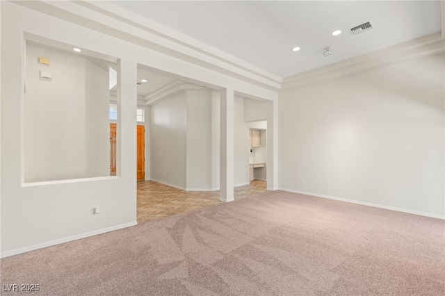 10548 Findlay Ave, Las Vegas, NV 89134 - unfurnished room featuring carpet and recessed lighting