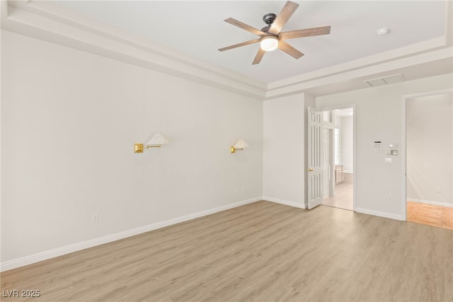 10548 Findlay Ave, Las Vegas, NV 89134 - unfurnished room featuring light wood finished floors and a ceiling fan