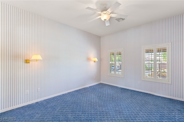 10548 Findlay Ave, Las Vegas, NV 89134 - carpeted spare room featuring a ceiling fan