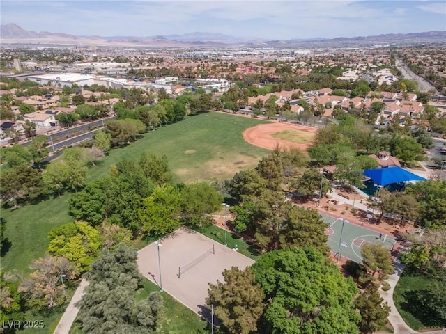 1839 Thunder Mountain Dr, Henderson, NV 89012 - aerial view of residential area featuring mountains