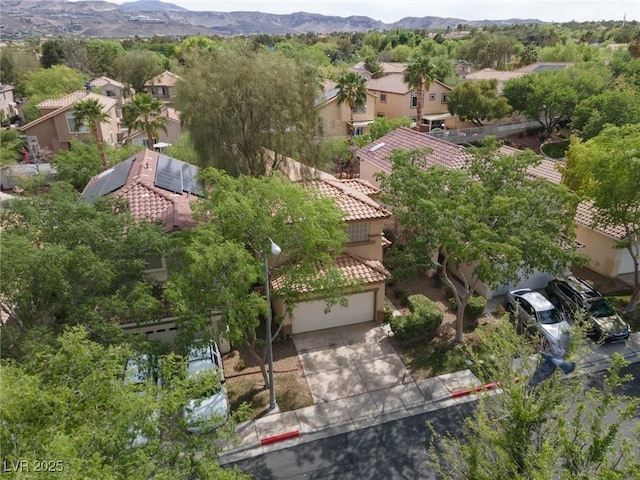 1839 Thunder Mountain Dr, Henderson, NV 89012 - aerial perspective of suburban area with mountains