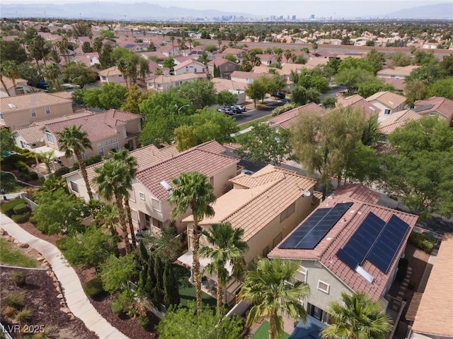 1839 Thunder Mountain Dr, Henderson, NV 89012 - aerial perspective of suburban area featuring mountains
