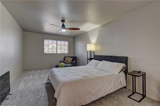 278 Star Cluster Cir, Las Vegas, NV 89145 - carpeted bedroom featuring ceiling fan and baseboards