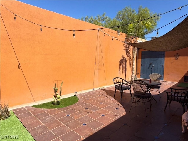 3447 One Nation Ave, Las Vegas, NV 89121 - view of patio / terrace featuring outdoor dining area