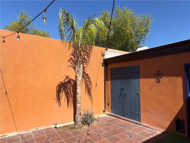 3447 One Nation Ave, Las Vegas, NV 89121 - property entrance with stucco siding