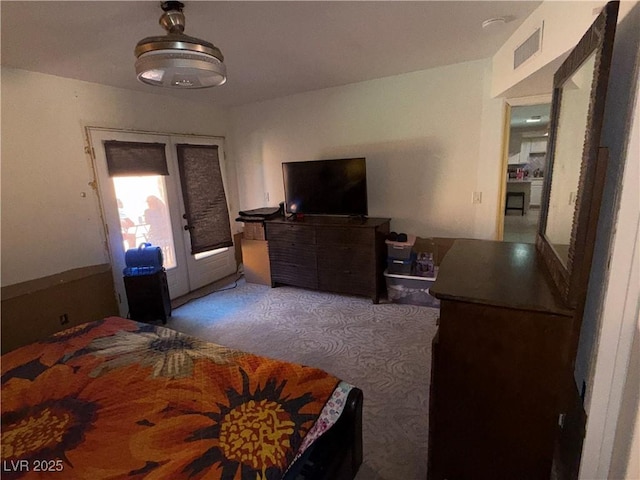3447 One Nation Ave, Las Vegas, NV 89121 - carpeted bedroom with access to outside
