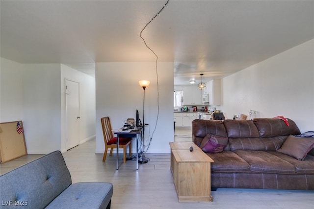 225 Pecos Way, Las Vegas, NV 89121 - living room with light wood-style flooring