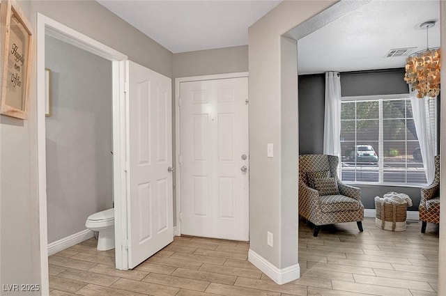 554 Haunts Walk Ave, Las Vegas, NV 89178 - entryway with light wood-style floors and baseboards