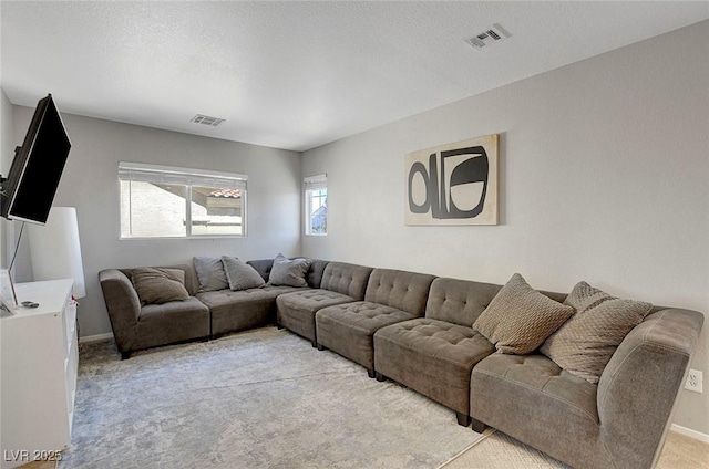 554 Haunts Walk Ave, Las Vegas, NV 89178 - living room featuring light carpet and baseboards