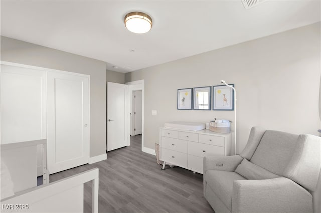 3058 Casarano Ct, Henderson, NV 89044 - sitting room featuring wood finished floors and baseboards