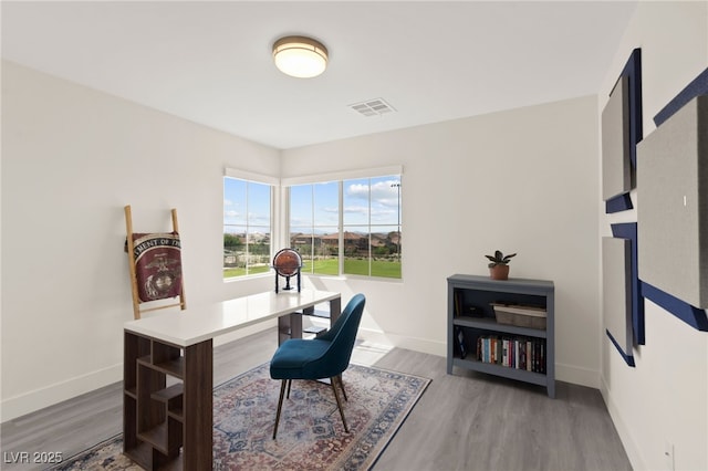 3058 Casarano Ct, Henderson, NV 89044 - office featuring wood finished floors and baseboards