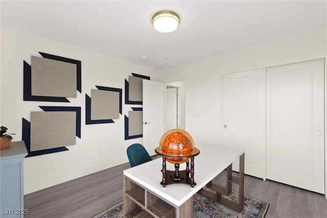 3058 Casarano Ct, Henderson, NV 89044 - office with wood finished floors and baseboards