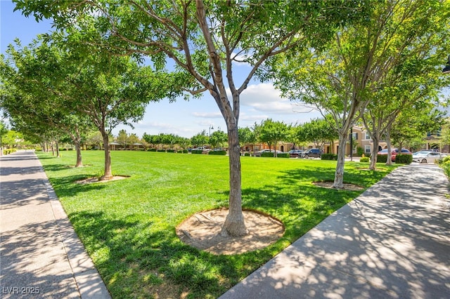 3058 Casarano Ct, Henderson, NV 89044 - view of property's community featuring a lawn