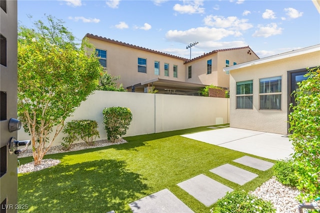 3058 Casarano Ct, Henderson, NV 89044 - view of yard featuring a patio