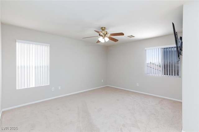 700 Red Bark Ln, Henderson, NV 89011 - carpeted empty room featuring ceiling fan and baseboards
