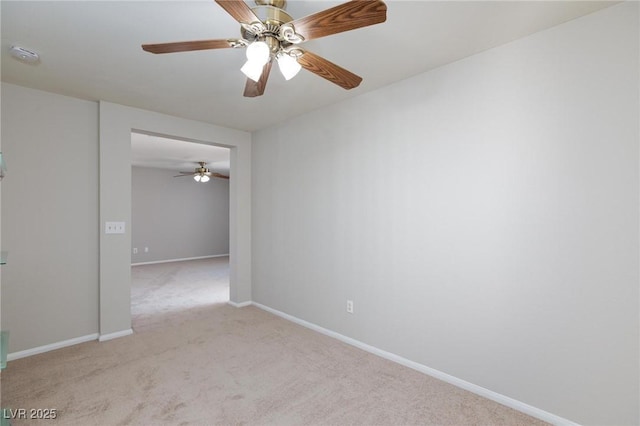 700 Red Bark Ln, Henderson, NV 89011 - unfurnished room featuring light carpet, a smoke detector, and ceiling fan