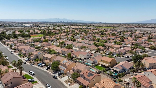 700 Red Bark Ln, Henderson, NV 89011 - aerial view of residential area with a mountain backdrop
