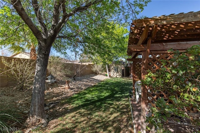 8213 Cabin Springs Ave, Las Vegas, NV 89131 - view of fenced backyard