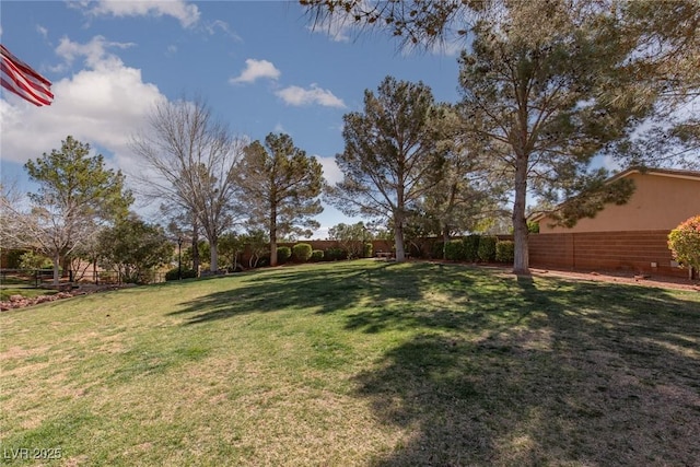 8213 Cabin Springs Ave, Las Vegas, NV 89131 - view of fenced yard