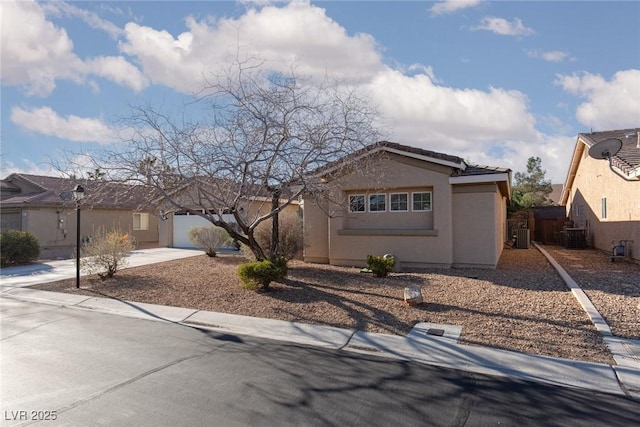 8213 Cabin Springs Ave, Las Vegas, NV 89131 - single story home featuring stucco siding, driveway, and a tile roof