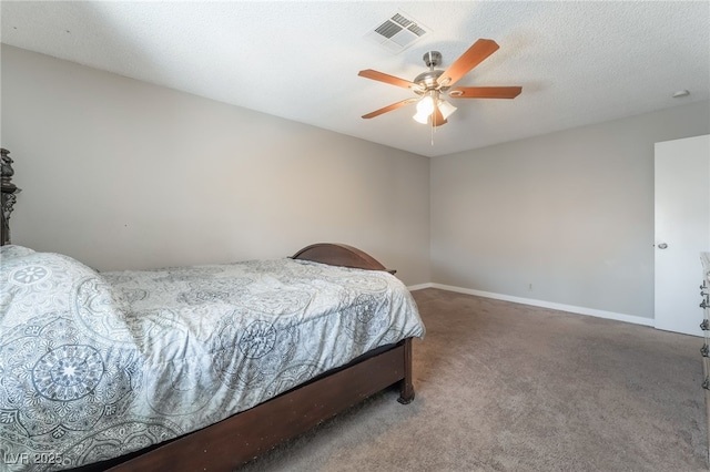 327 Fuente Dr, Henderson, NV 89014 - carpeted bedroom with baseboards and ceiling fan