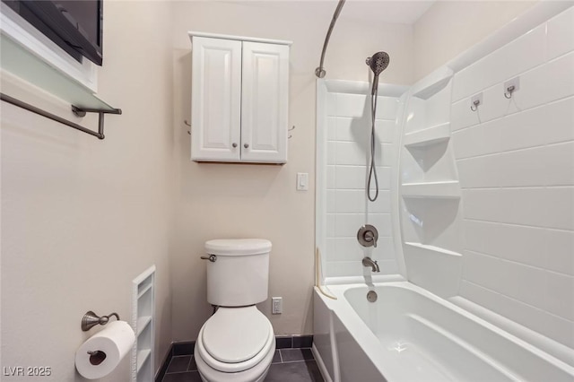 3557 Wayne Cir, Las Vegas, NV 89121 - bathroom with tile patterned floors and bathtub / shower combination