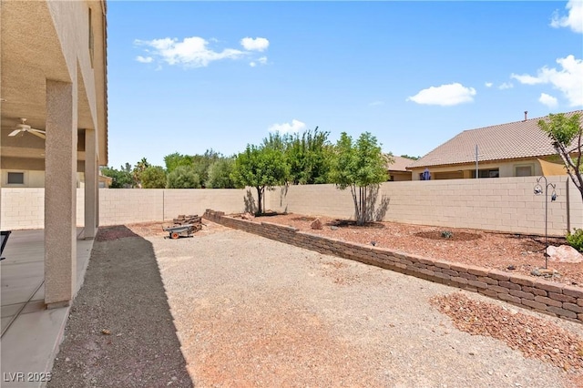 4212 Helens Pouroff Ave, North Las Vegas, NV 89085 - fenced backyard featuring a patio