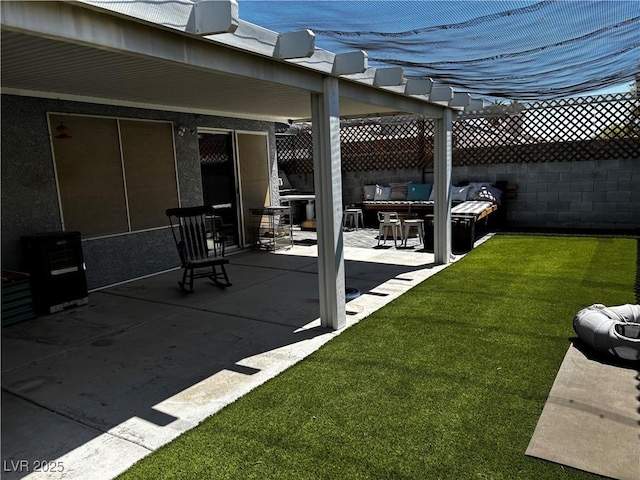 3601 Slapton Ave, North Las Vegas, NV 89031 - view of patio / terrace